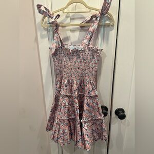 Charlotte Ribbon Pink Basketweave Vine Size Large